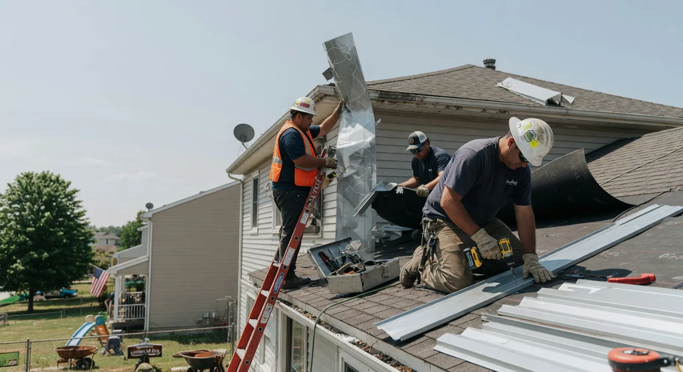 Storm Damage Metal Roof Repair in Malden Bridge, NY